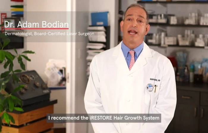 Dr. Adam Bodian discussing iRESTORE clinical results